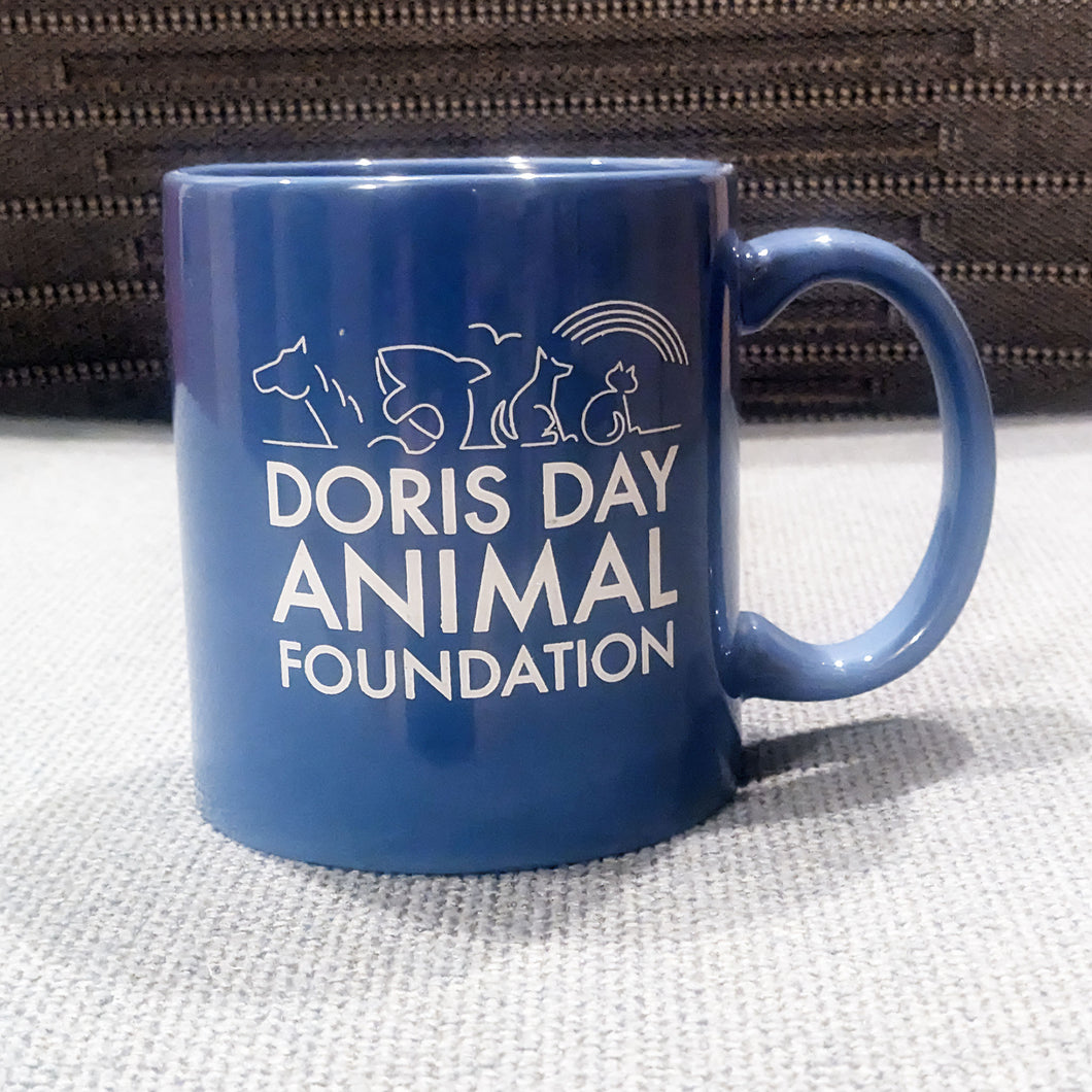 Logo Mug, cornflower blue