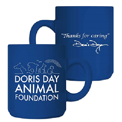 Coffee mug - Blue with logo